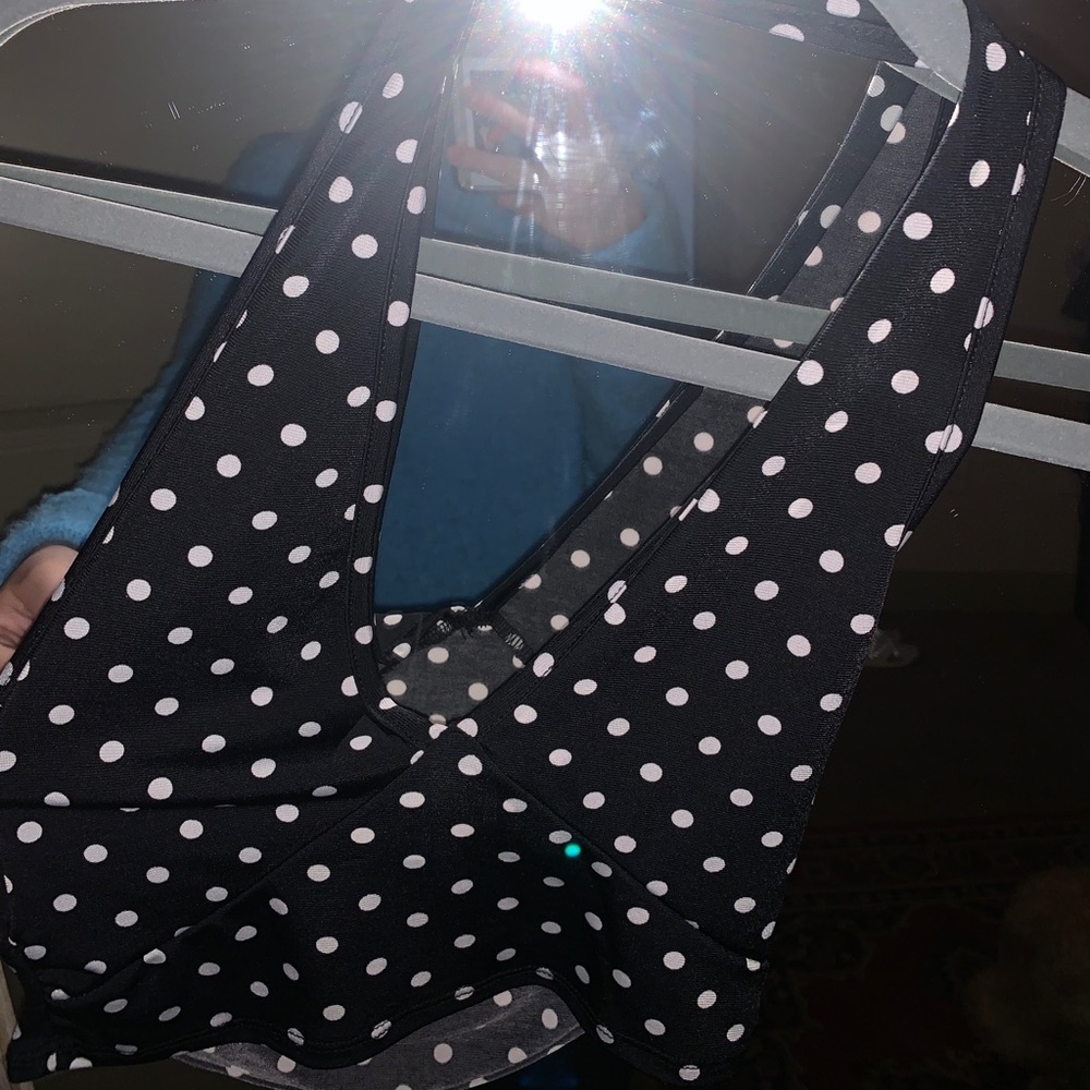 Polka Dot Tube Top